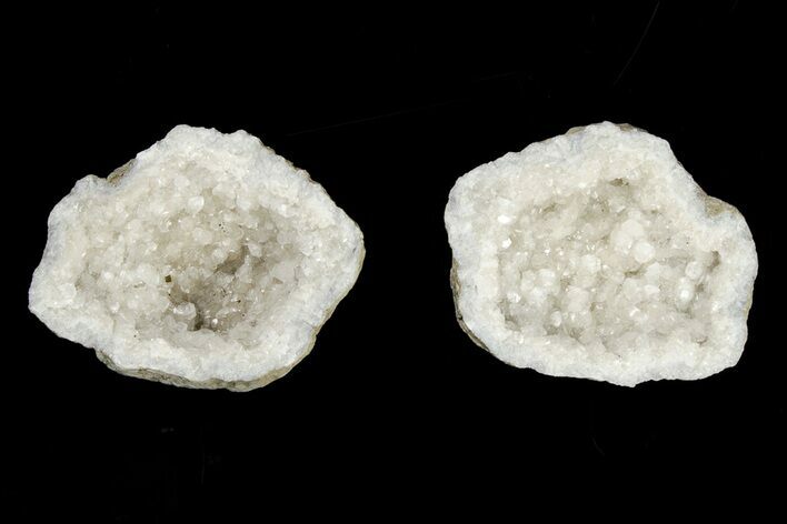 Keokuk Geode with Quartz & Calcite Crystals - Missouri #195986
